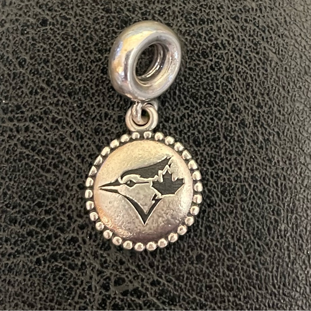Toronto Blue Jays Pandora Silver Logo Charm